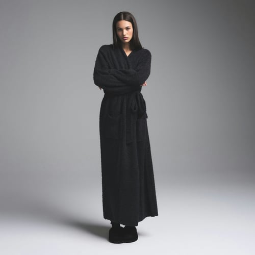 KNIT UNISEX ROBE