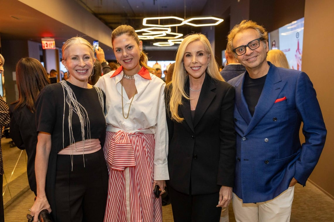 Carmen Busquet, Sara Battaglia, Eva Hughes and Hakan Baykam