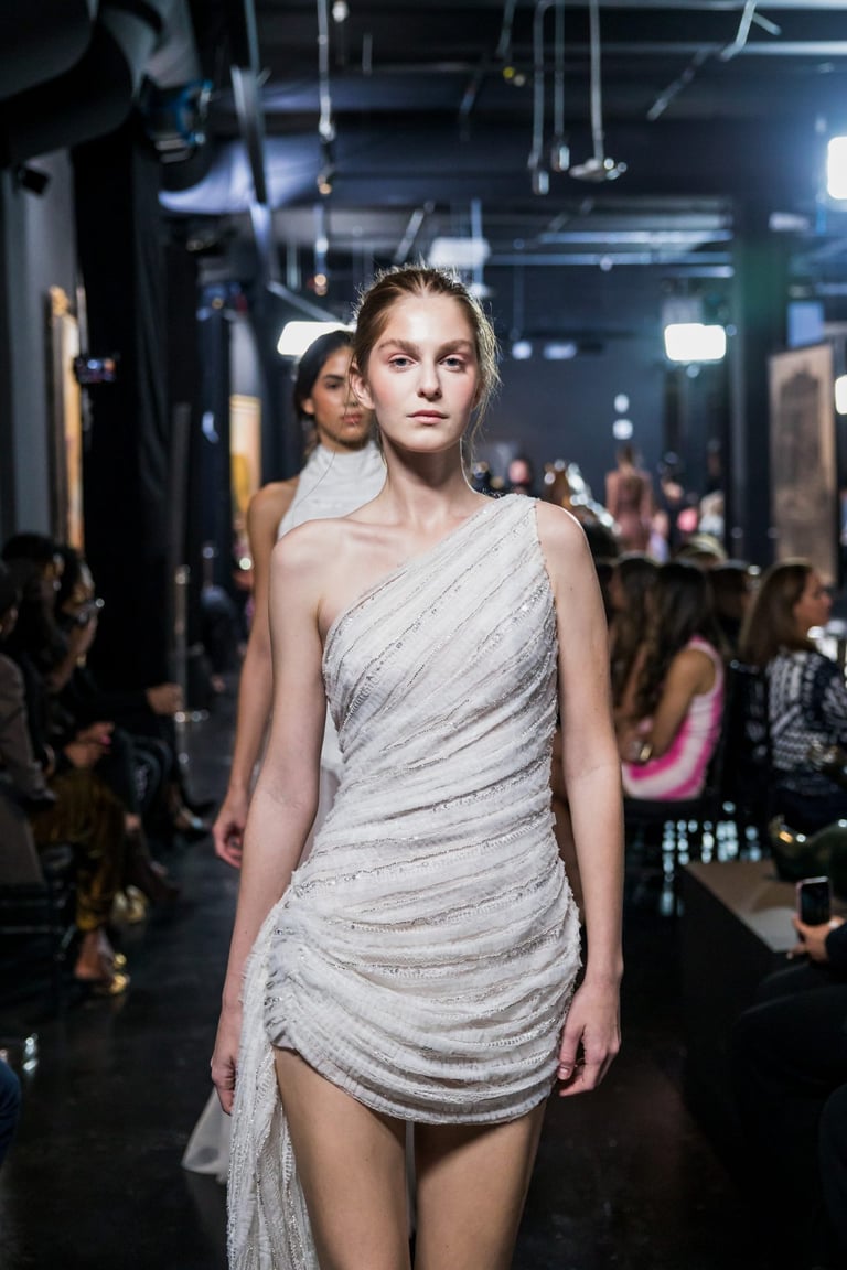 Claro Couture und Yas Gonzalez auf der Miami Fashion Week 2024