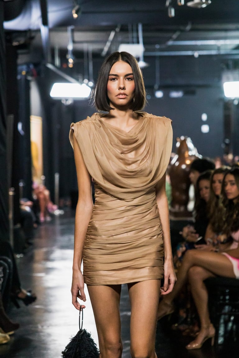 Claro Couture und Yas Gonzalez auf der Miami Fashion Week 2024