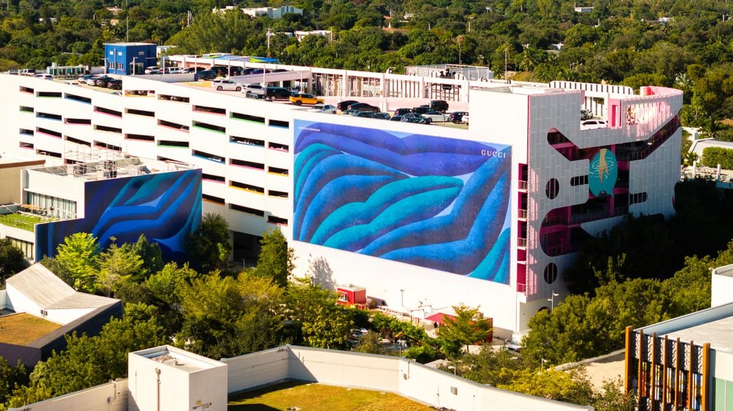 Gucci's Immersive Festive Installation Lights Up Miami Design District
