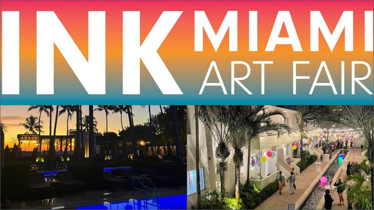 Die Kunstmesse INK Miami wird am 4. Dezember eröffnet