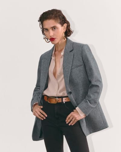 The Oversized Blazer in Wool
