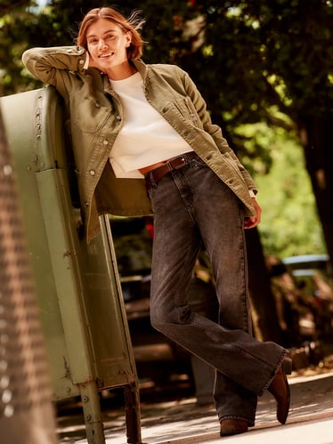 Women's High Rise Bootcut Jean