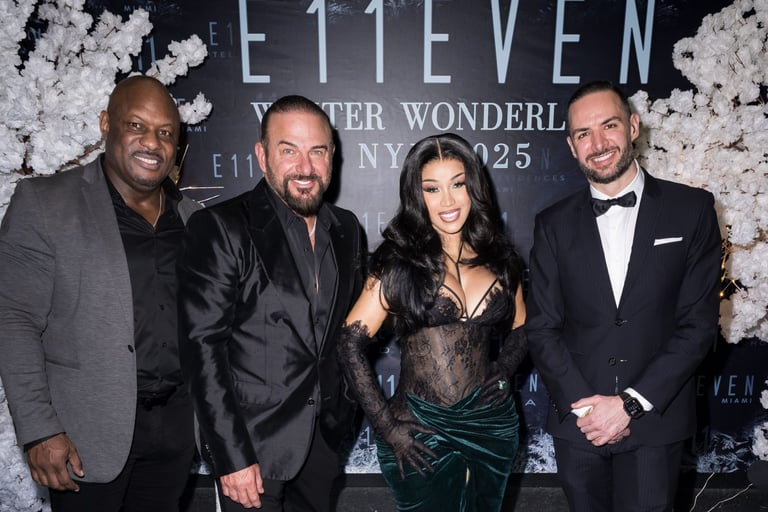 Cardi B Rings in 2025 with an Epic Celebration at Ultraclub E11EVEN Miami