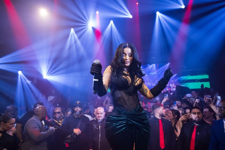 Cardi B Rings in 2025 with an Epic Celebration at Ultraclub E11EVEN Miami
