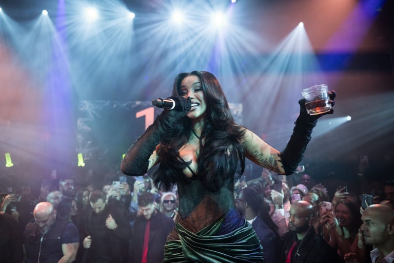 Cardi B Rings in 2025 with an Epic Celebration at Ultraclub E11EVEN Miami