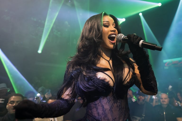 Cardi B Rings in 2025 with an Epic Celebration at Ultraclub E11EVEN Miami