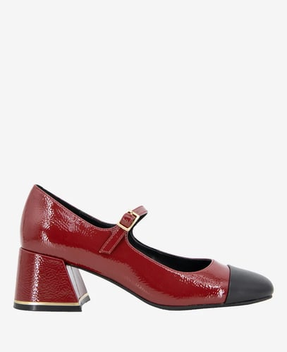 Alec Patent Cap Toe Mary Jane