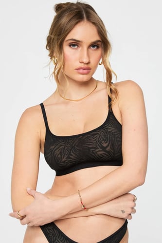 Hot Mesh Scoop Bralette