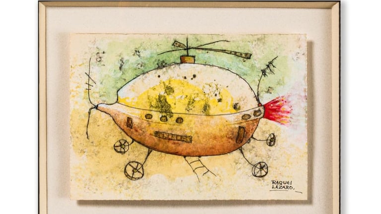 From the Permanent Collection Raquel Lázaro.
