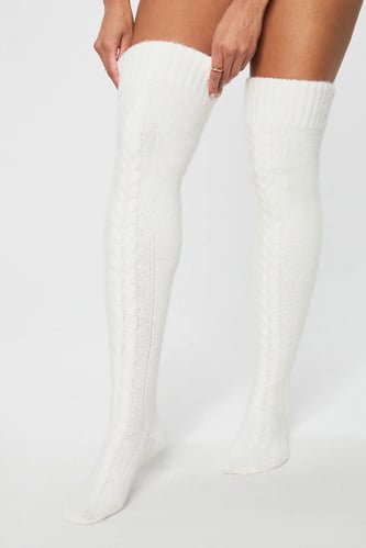 Fuzz Me Knee High Socks