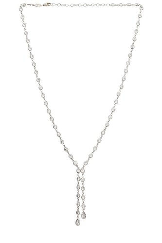 Bezel Lariat Necklace SHASHI