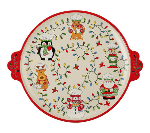 Temp-tations Nostalgic Seasonal 14in Platter