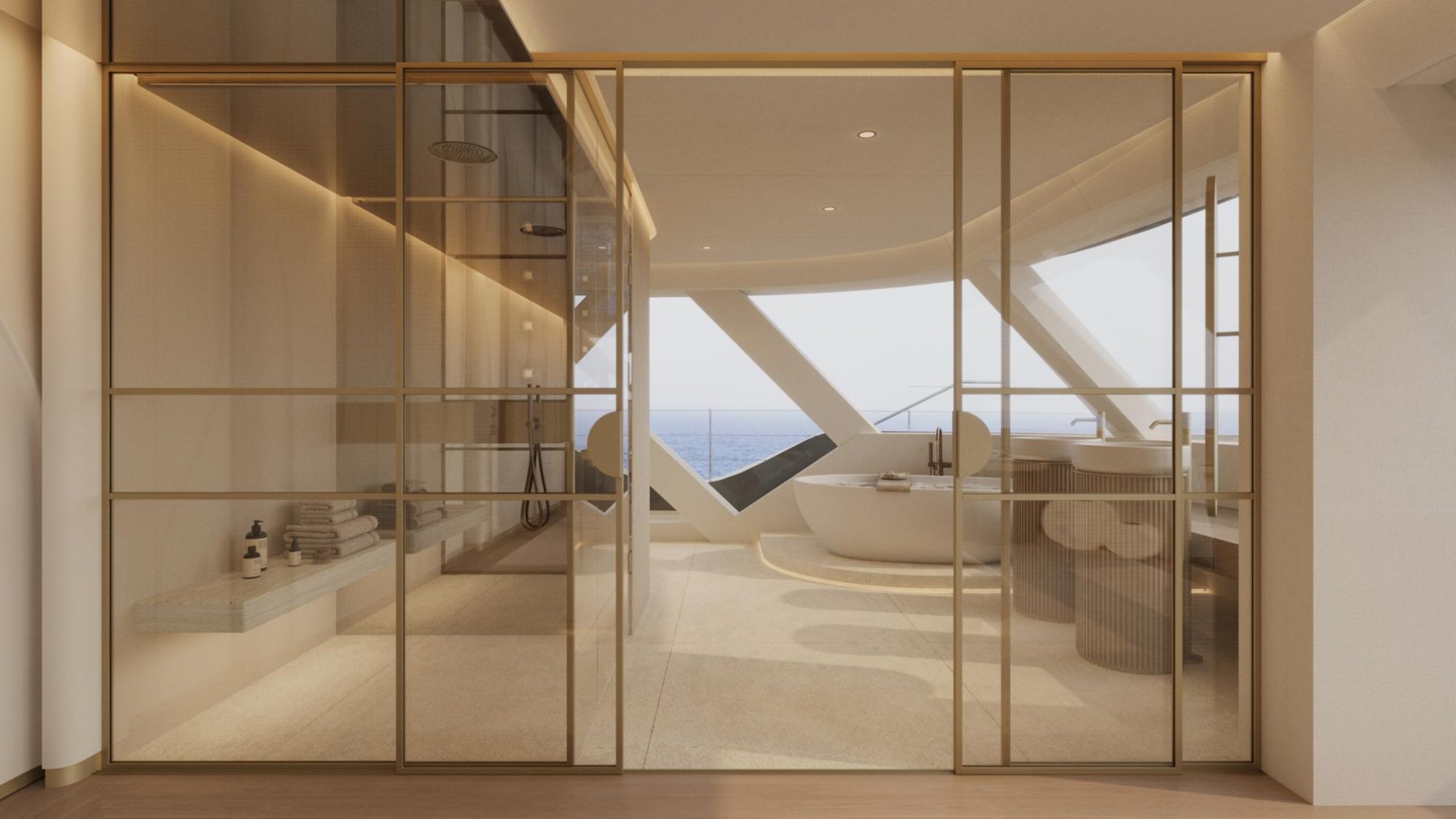 Sunreef Reveals The Custom Interior of Its New 35m Eco Sailing Catamaran