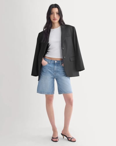 Loose Jean Short