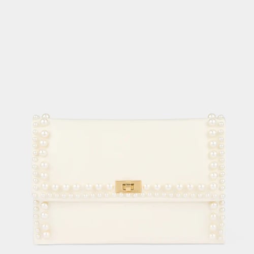 Valorie Pearls Clutch