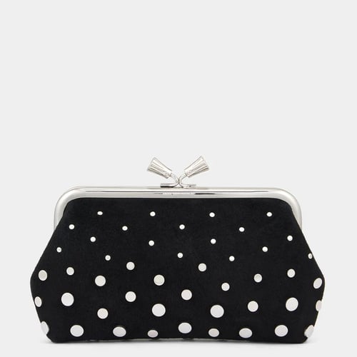 Maud Studs Tassel Clutch