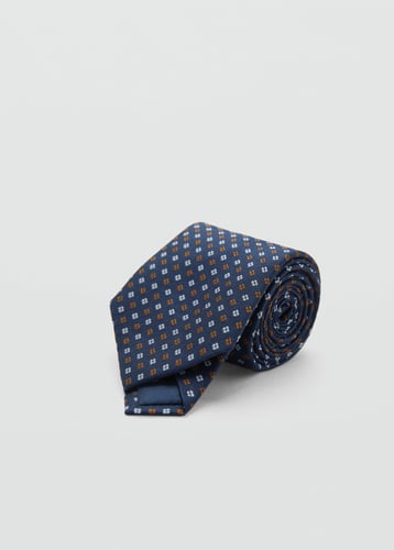 100% Mulberry Silk Printed Tie
