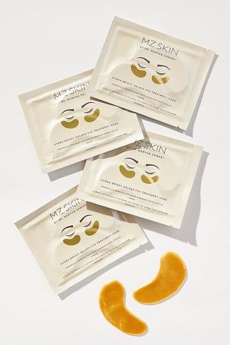 Hydra-Bright Golden Eye Treatment Mask, Set of 5