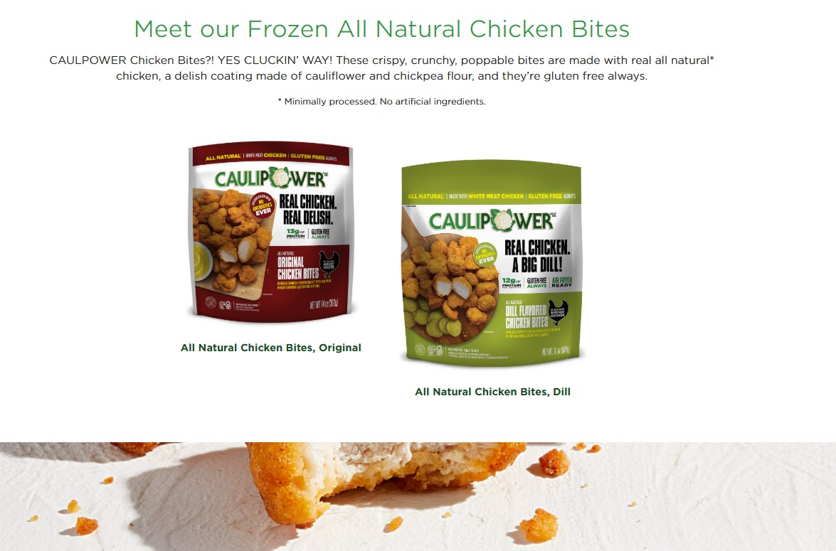 All Natural Chicken Bites