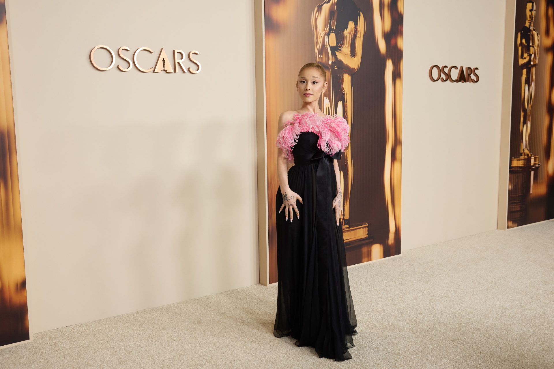 Ariana Grande Dazzles at the 97th Oscars Nominees Dinner