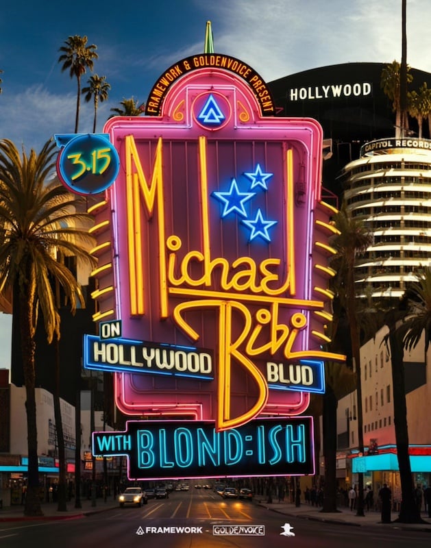 BLOND ISH joins Michael Bibi for Framework's Hollywood Blvd Takeover
