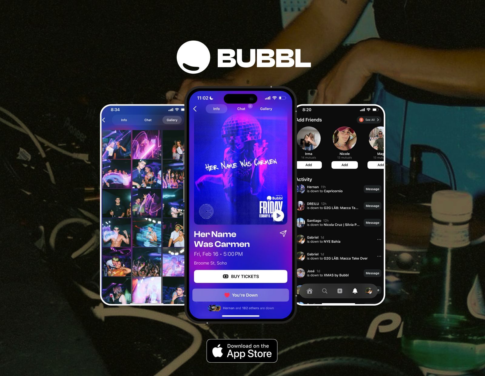 Bubbl: The Ultimate Fashionable Event Discovery App for Gen Z
