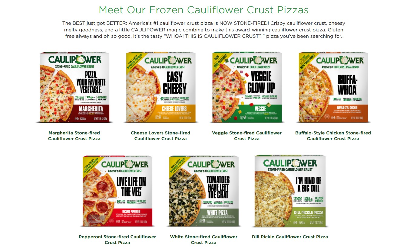 Cauliflower Crust Pizza