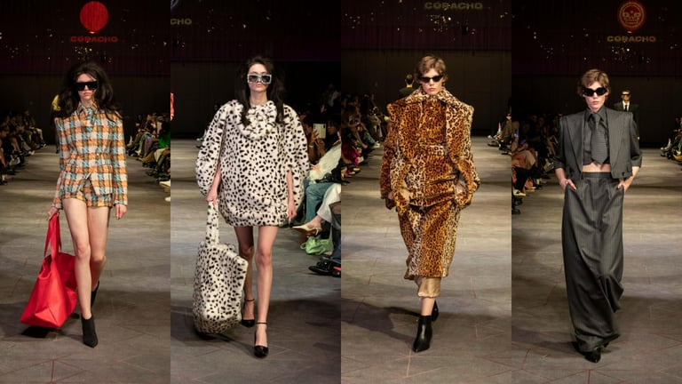 Helen Anthony Capa da coleção Gemini FW'25