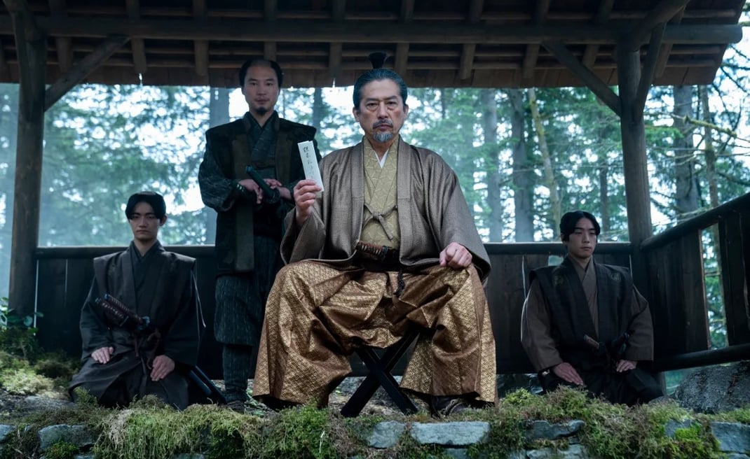 Hiroyuki Sanada in Shōgun.