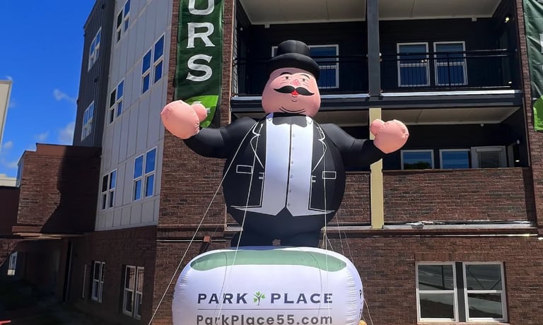 How Do Giant Inflatable Billboards Compare to Traditional Advertising Methods