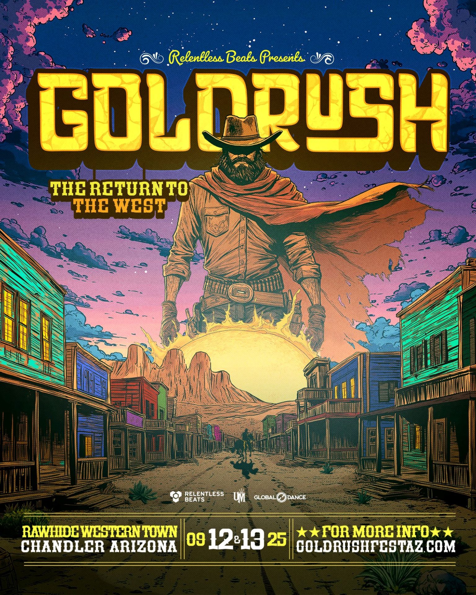 Relentless Beats presenta Goldrush