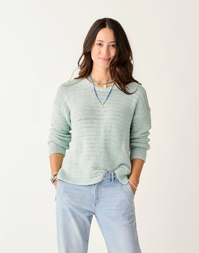 Clarissa Sweater Relaxed Crew Neck Sweater