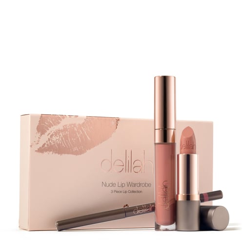 Nude Lip Wardrobe | The Perfect Delilah Nude Collection