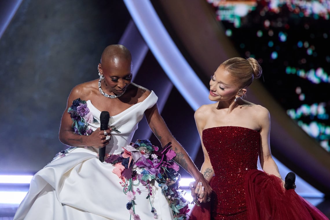 Ariana Grande & Cynthia Erivo in Wicked