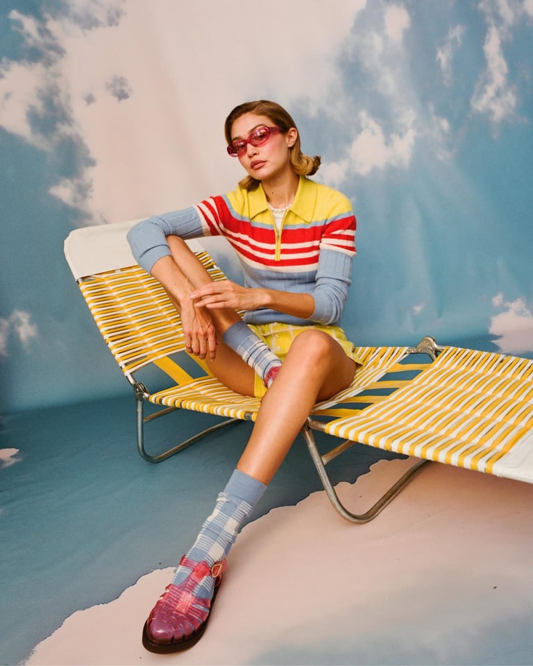 Gigi Hadid's cashmere brand, Guest In Residence Drop 2