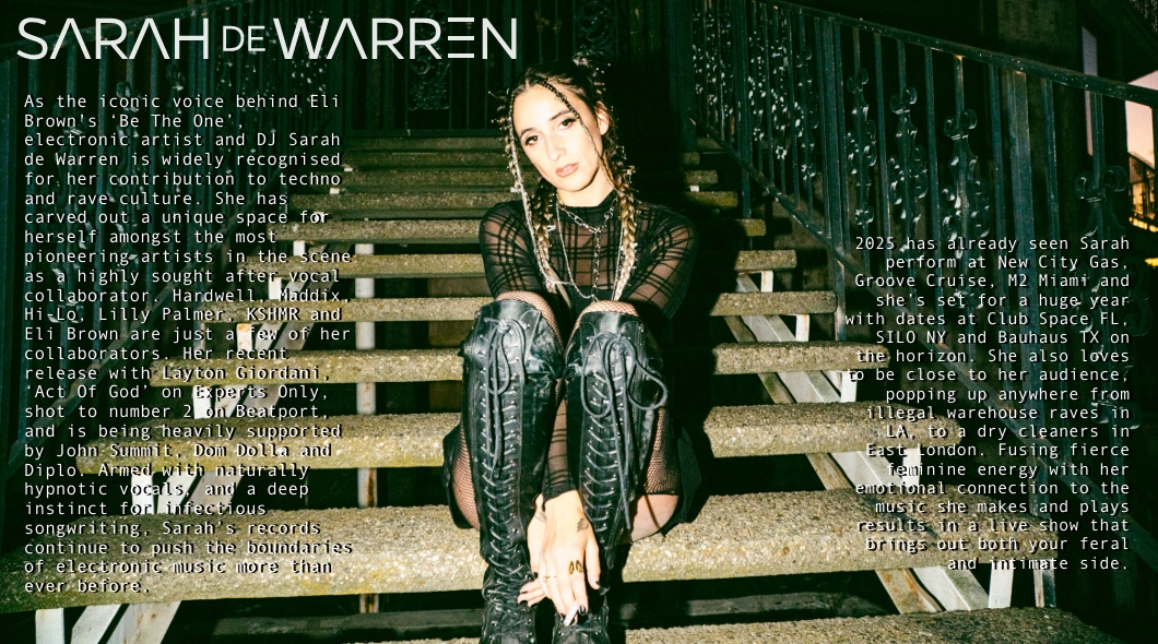 POPOF and Sarah de Warren Unite for Electrifying New Single Reactivated