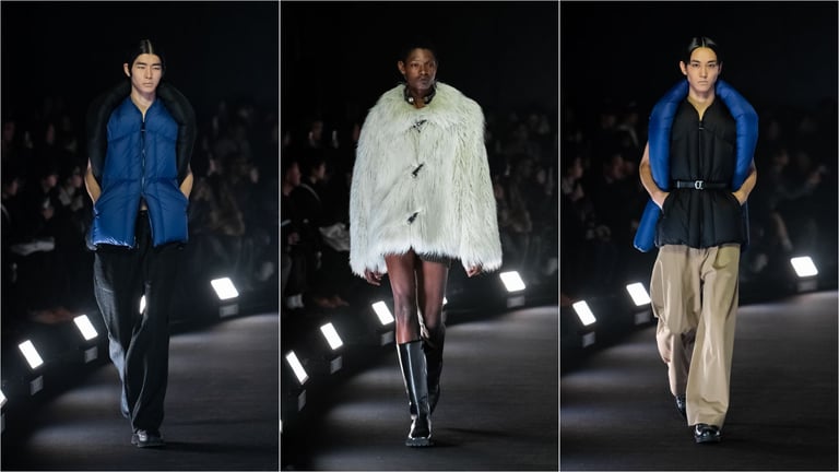 Otoño/Invierno 2025 de Paratrait en la Semana de la Moda de Rakuten