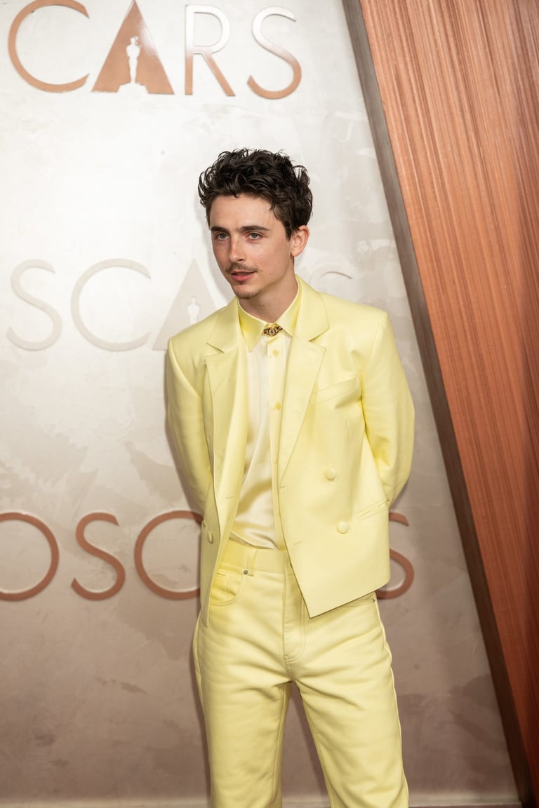 Timothée Chalamet in A Complete Unknown