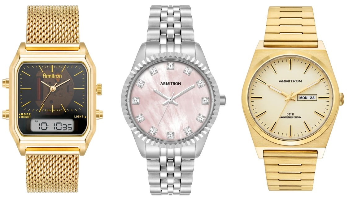Spring Styles: Build a Watch Collection with Armitron (Affordable & Stylish)