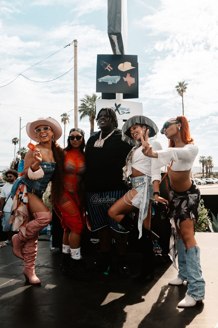 aBigxthaplug Teams Up With Amazon Music to Present "Tha Plug Stop" Activation Ahead Of Coachella Debut