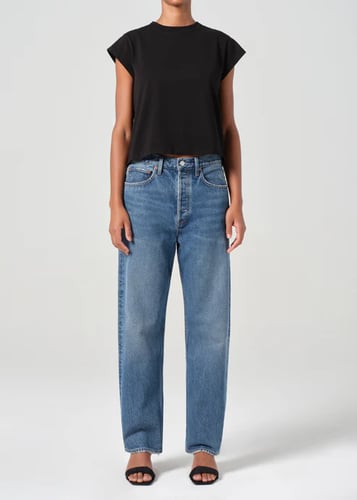 90's Mid Rise Straight