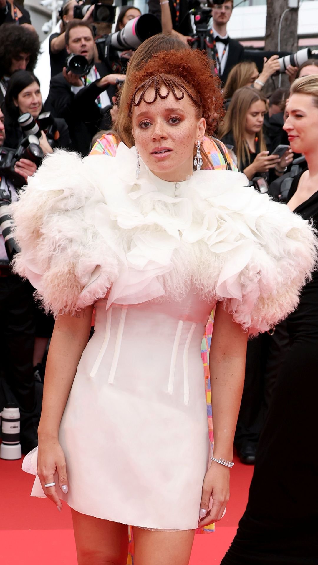 Erin Kellyman wears McQueen