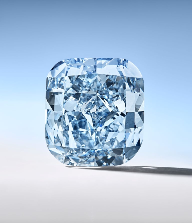 The Mediterranean Blue Diamond sold at Sotheby's Geneva May 2025
