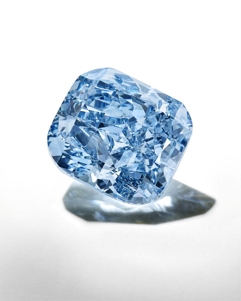 The Mediterranean Blue Diamond sold at Sotheby's Geneva May 2025