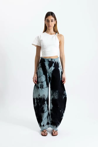 Barell Tie Dye Denim