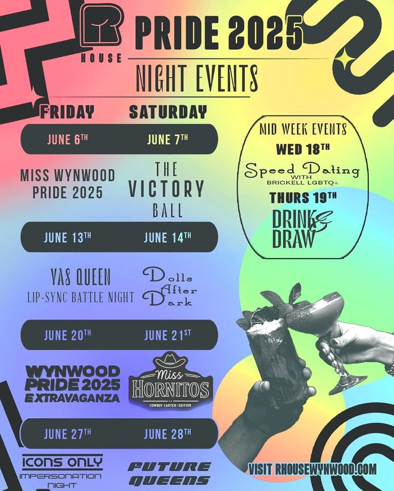 Celebrating Pride in Miami R House’s Month-Long Programming Is Here