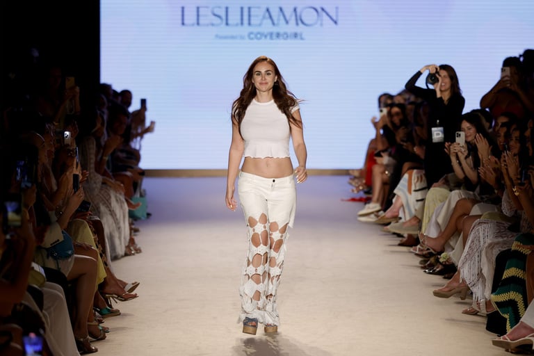 Leslie Amon Resort 2026 Runway Show at Paraiso Miami Swim Week