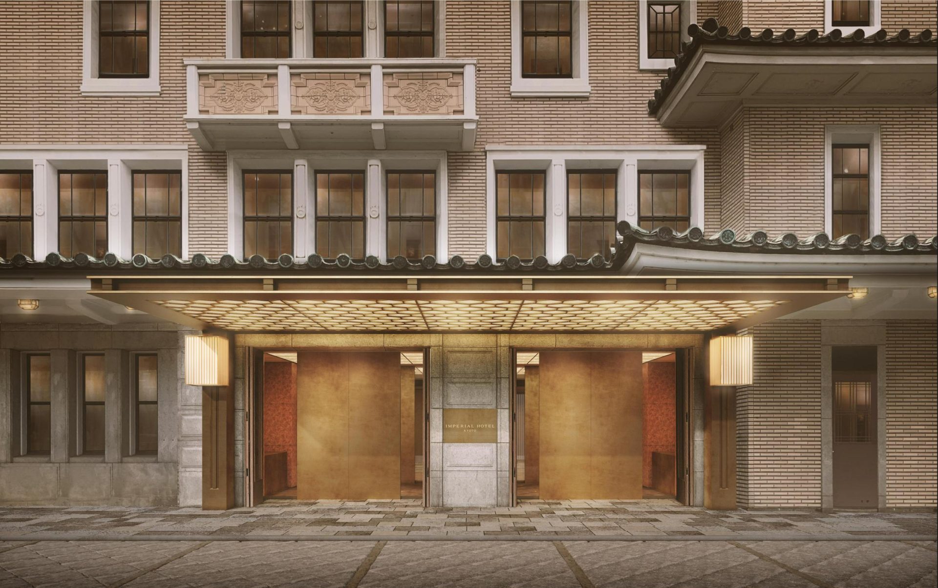 The Imperial Hotel, Kyoto Main Entrance_credit New Material Research Laboratory